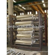 plain aluminium foil